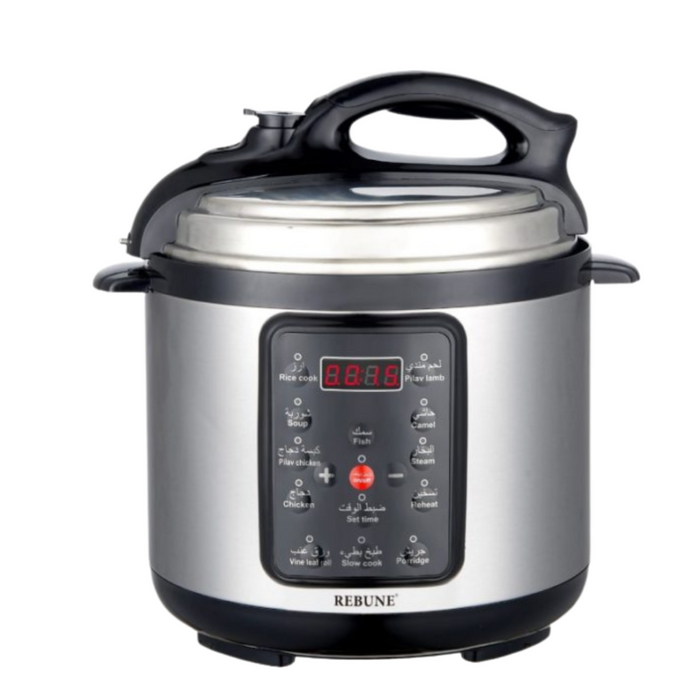 Rebune Electric Pressure Cooker 6Litres - RE-11-021