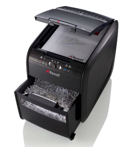 Rexel Auto+ 80X Auto Feed 80 Sheet Cross Cut Shredder