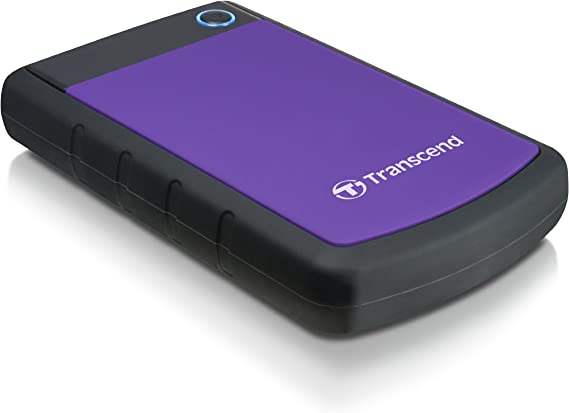 Transcend 4TB USB 3.0 StoreJet Portable  External Hard Disk Drive - TS4TSJ25H3P - Purple