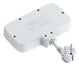 LDNIO SC2413 2 Universal Outlets Wall Power Socket 2500W With 1PD, 1 QC3.0 and 2 Auto-ID USB with individual switch