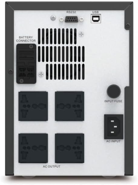 APC Easy UPS 1 Ph Line Interactive, 1500VA, Tower, 230V, 4 Universal outlets, AVR, LCD (SMV1500AI-MSX)