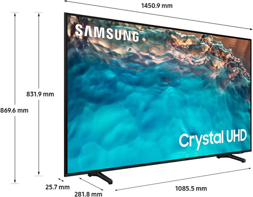 Samsung 65BU8000 65-Inch Crystal 4K UHD Smart LED TV