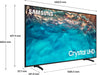 Samsung 65BU8000 65-Inch Crystal 4K UHD Smart LED TV