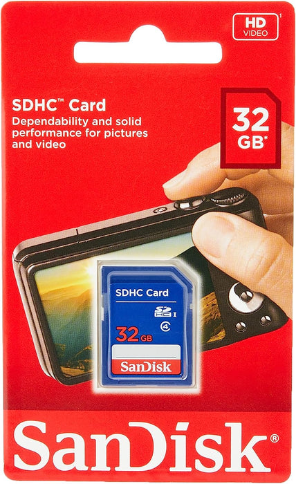 SanDisk 32GB SDHC Memory Card (SDSDB-032G-B35)