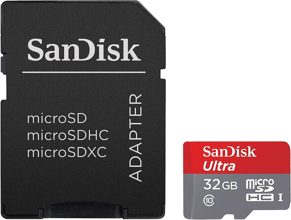 SanDisk Ultra 32GB MicroSDHC Memory Card