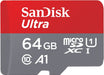 SanDisk Ultra 64GB MicroSDHC Memory Card