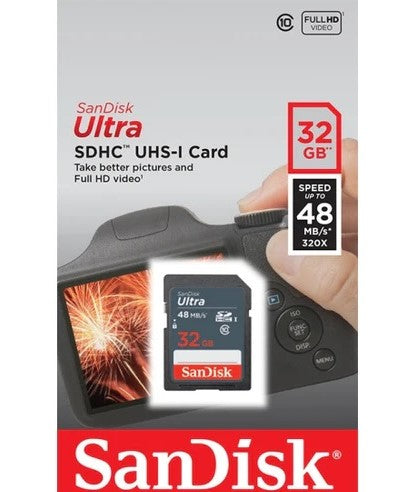 SanDisk Ultra SDHC UHS-I Card 32GB (SDSDUNB-032G-GN3IN)