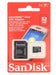 SanDisk microSDHC Card with Adapter 32GB for phone (SDSDQM-032G-B35A)