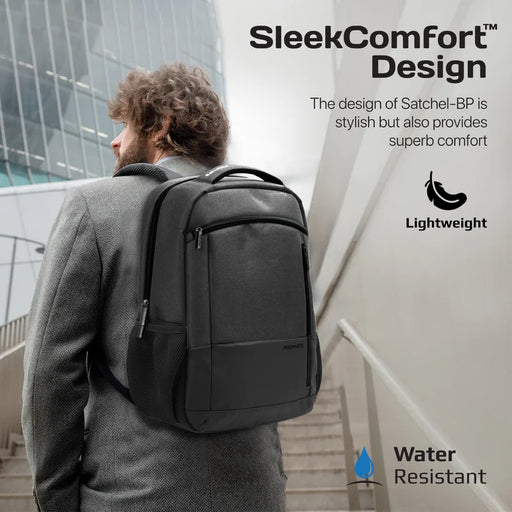 Promate SleekComfort 15.6" Laptop Backpack With Multiple Pockets (Satchel-BP)