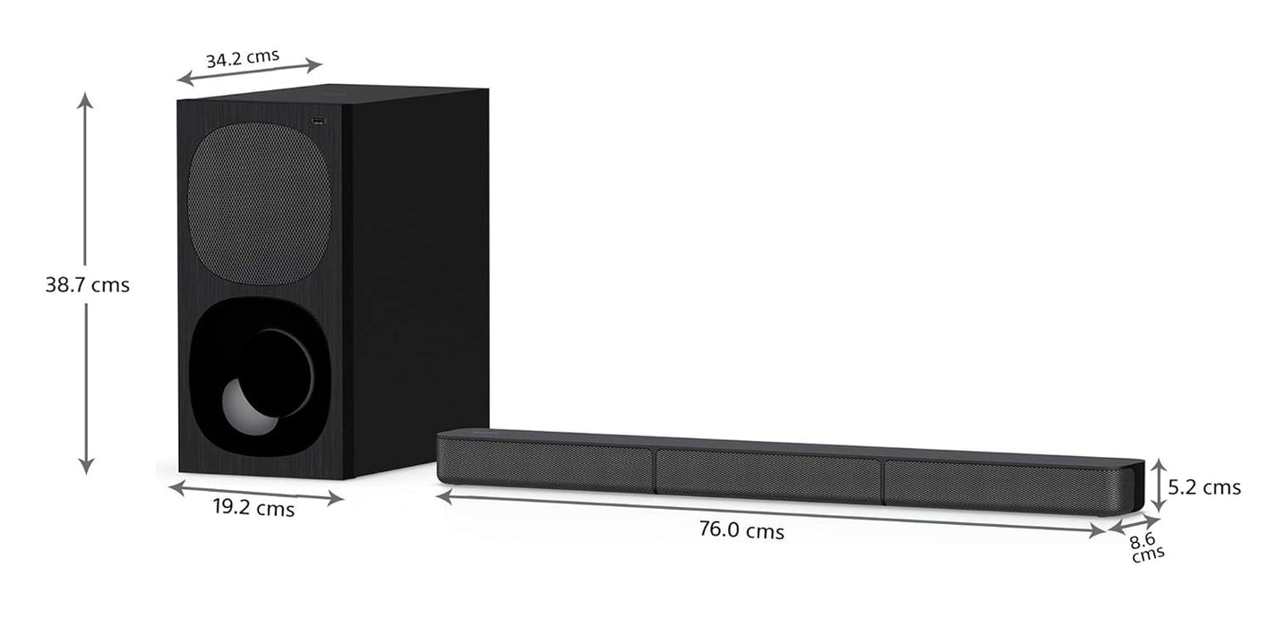 Sony HT-S20R 400W 5.1ch Home Cinema Soundbar System