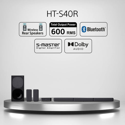 Sony HT-S40R 5.1ch 600W Home Cinema with Wireless Speaker