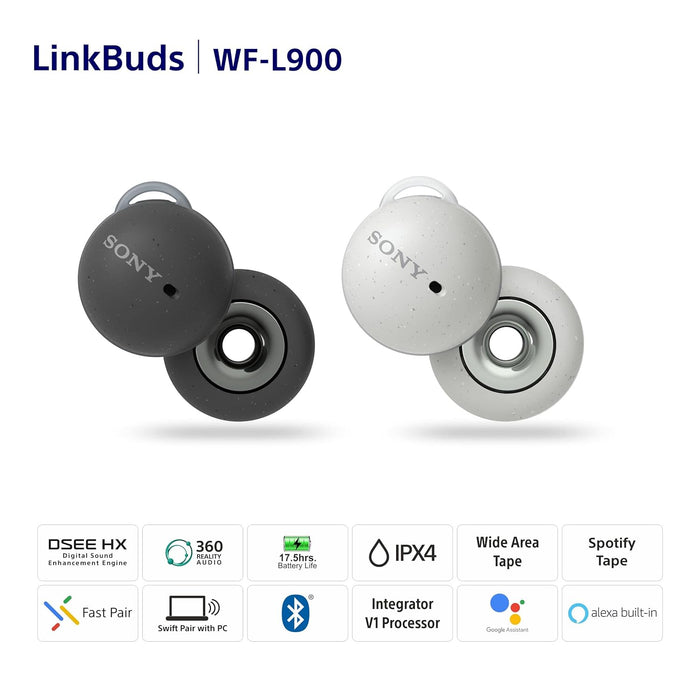 Sony WF-L900 LinkBuds True Wireless Open Earbuds