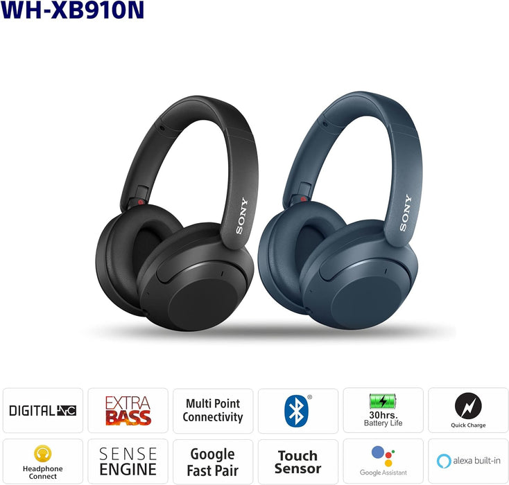 Sony WH-XB910N Wireless Noise Canceling Headphones