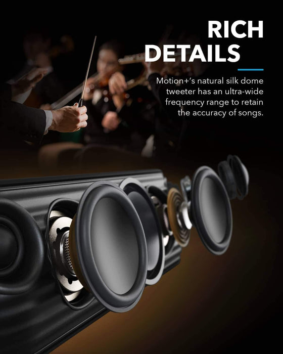 Soundcore Motion+ Bluetooth Speaker with Hi-Res 30W Audio - A3116H11