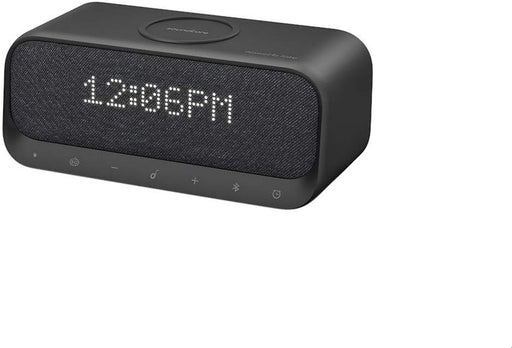 Soundcore Wakey Bluetooth Speakers Powered by Anker with Alarm Clock, Stereo Sound, FM Radio, White Noise, Qi Wireless Charger with 7.5W Charging for iPhone and 10W for Samsung