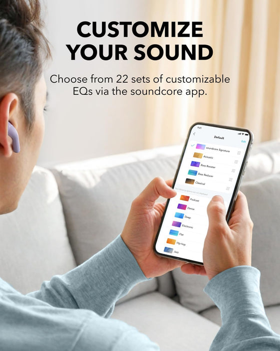 Anker Soundcore K20i Semi-In-Ear Bluetooth Earbuds