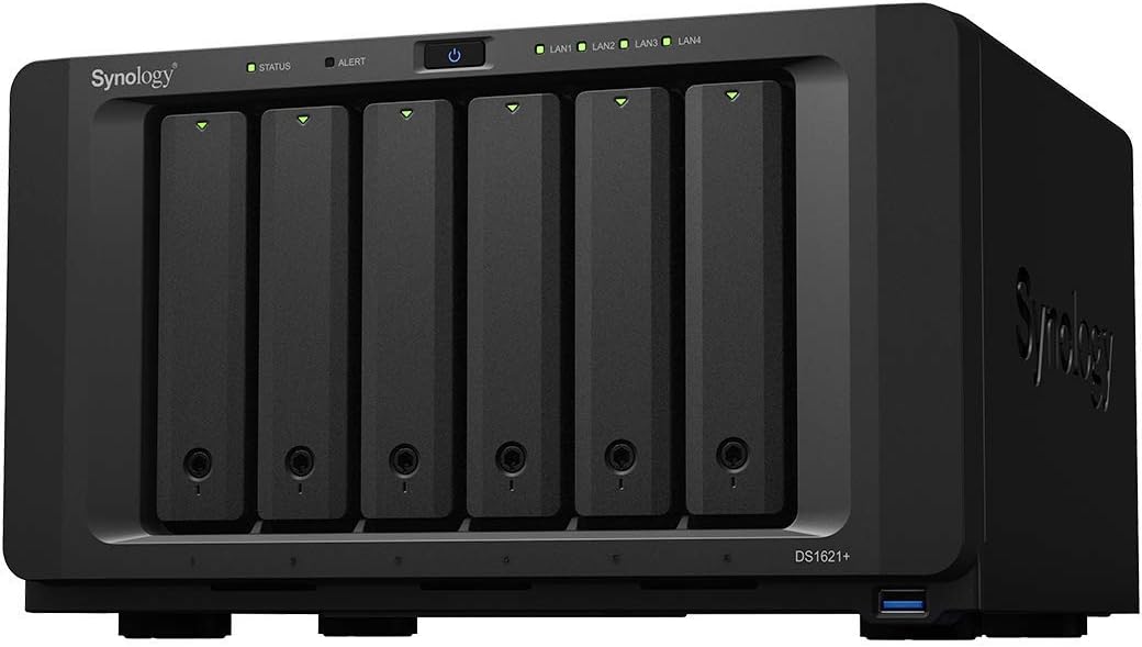 Synology DS1621+ DiskStation 6-Bay NAS Enclosure