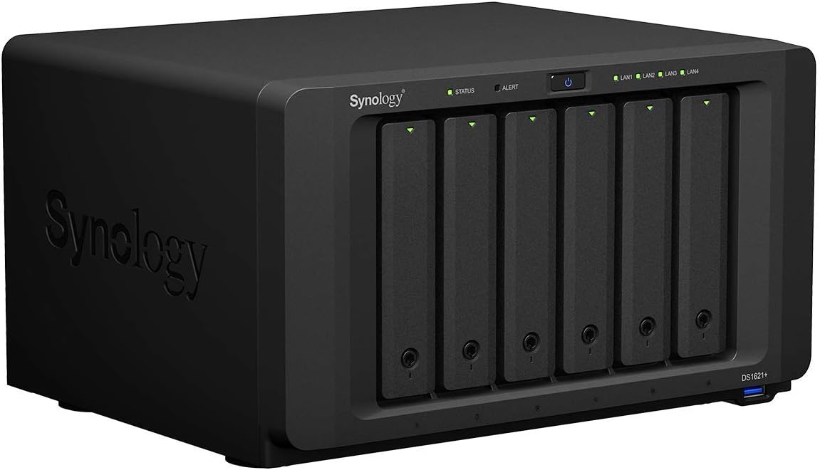 Synology DS1621+ DiskStation 6-Bay NAS Enclosure