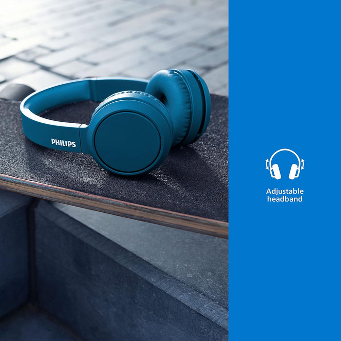 Philips On-ear Wireless Headphones With 32mm Drivers and Up to 29 hours play time-TAH4205