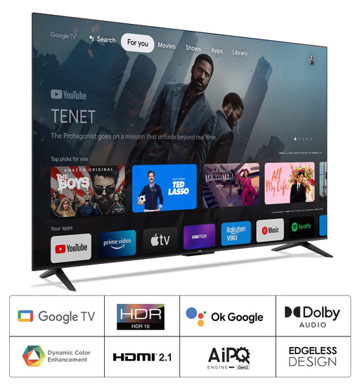 TCL 43P635 43 inch Google Smart Android UHD 4k HDR TV