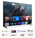 TCL 43P635 43 inch Google Smart Android UHD 4k HDR TV