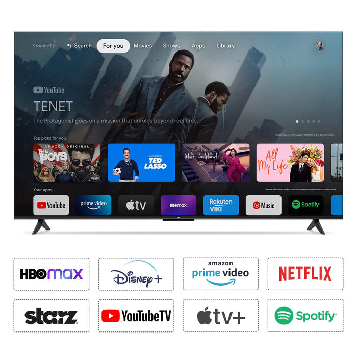 TCL 65P635 65 Inch Smart Android UHD 4k HDR TV