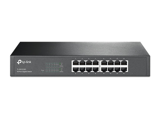 TP-Link 16-Port 10/100/1000Mbps Gigabit Desktop/Rackmount Switch - TL-SG1016D