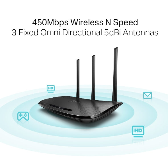 TP-Link 450Mbps Wireless N Router - TL-WR940N