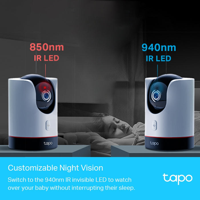 TP-Link Tapo C225 Pan/Tilt AI Home Security Wi-Fi Camera 