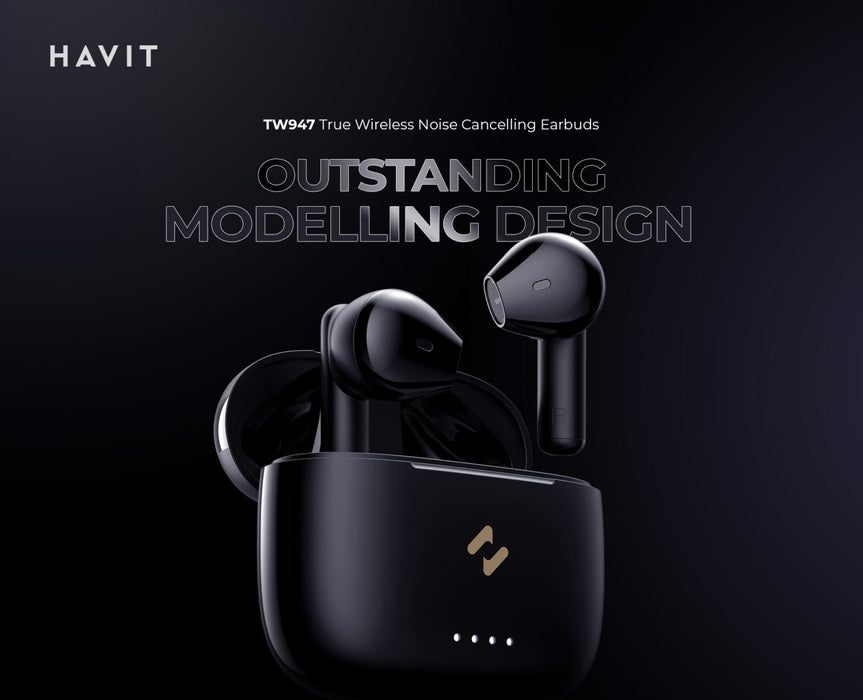 Havit TW947 True wireless noise cancelling earbuds