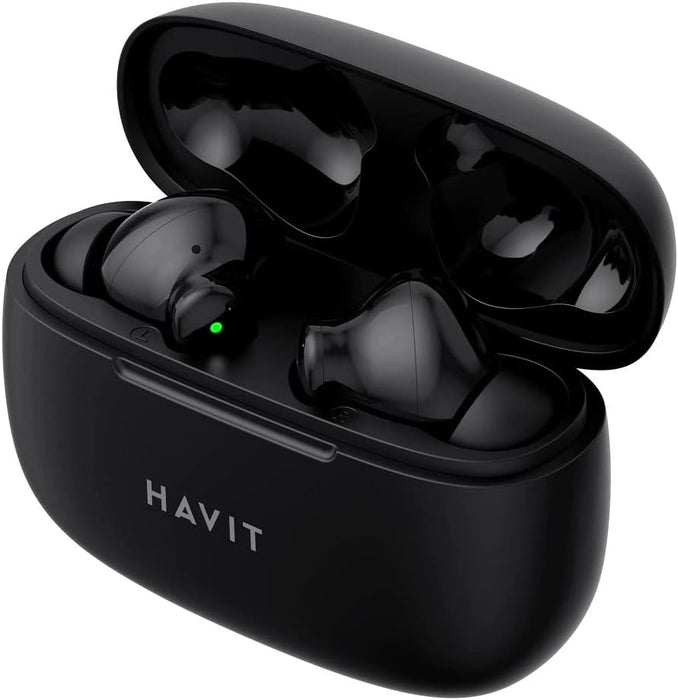 Havit TW967 Wireless Headphones, Noise Reduction Bluetooth 5.1 TWS Earbuds with Touch control Super Low Latency, Hi-Fi Bass Boost Driver