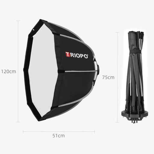 Triopo KX120 Octagon Umbrella Speedlite Softbox