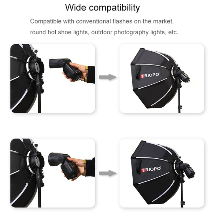 Triopo KX90 Dome Speedlite Portable Softbox