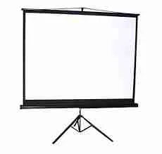 Tripod Projector Screen 240 x 240 cm ( 94 by 94 Inches)
