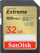 SanDisk 32GB Extreme SDHC Memory Card C10 - SDSDXVT-032G-GNCIN