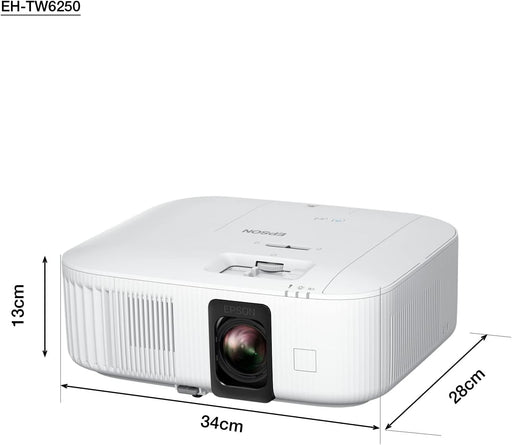 Epson Home Theater TW6250 4K PRO-UHD Projector