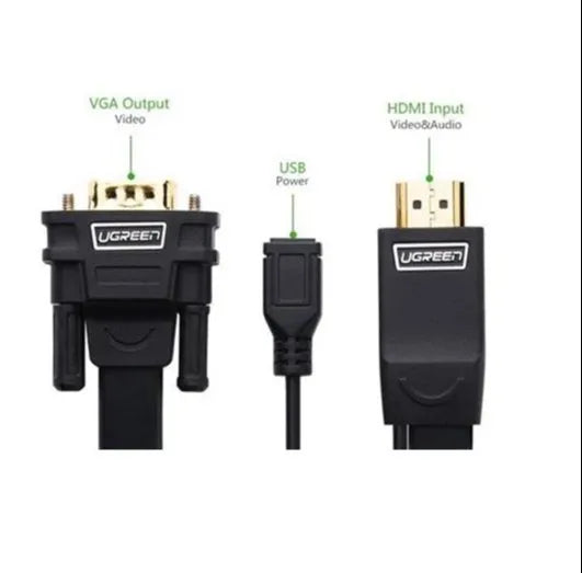 UGREEN MM101 HDMI TO VGA ADAPTER CABLE (UG-30449)