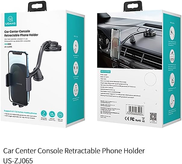 USAMS US-ZJ065 Universal Car Phone Mount Suction