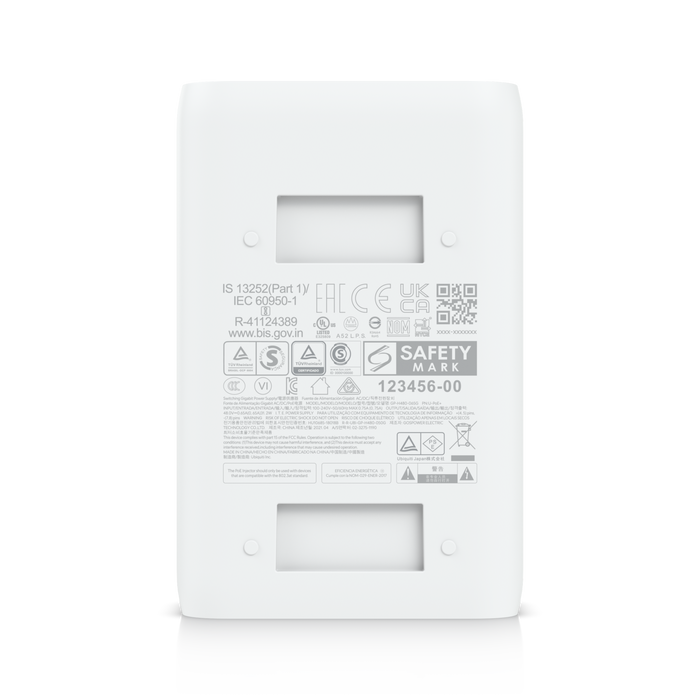 Ubiquiti Networks U-POE-AT PoE+ Adapter 48V DC @ 0.65A