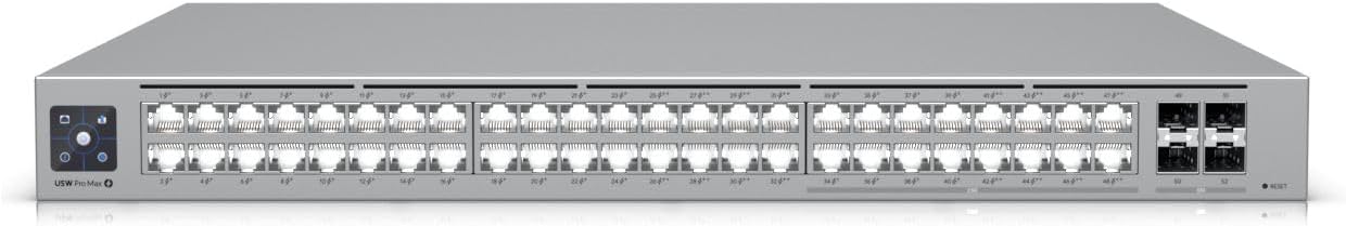 Ubiquiti USW-Pro-Max-48-PoE UniFi 48 port multi-gigabit PoE