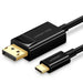 Ugreen USB-C Male to DisplayPort Male Cable 1.5 Meters - MM139