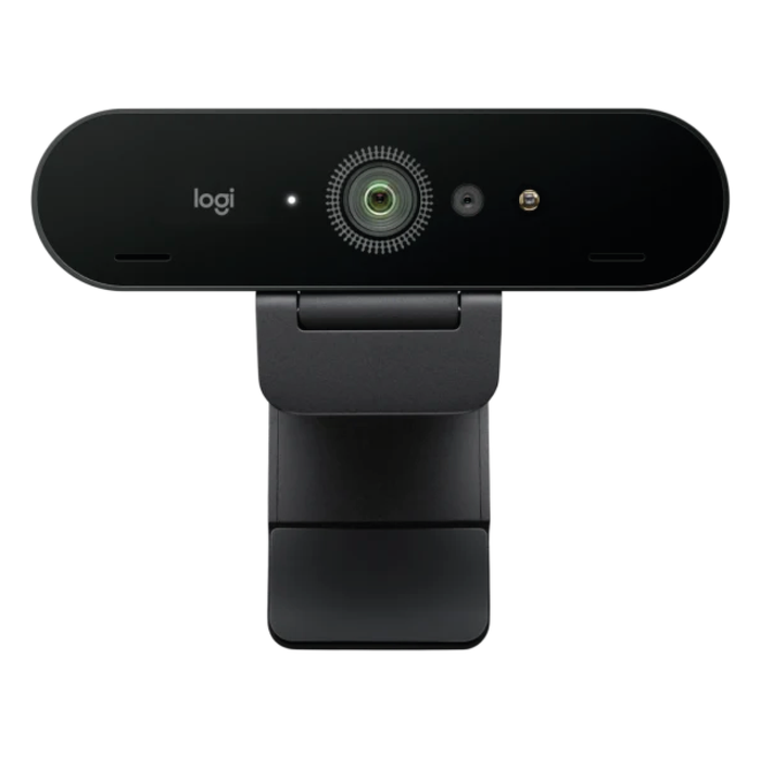 Logitech BRIO 4K HD Webcam for Video Calling, Noise-Canceling mic, HD Auto Light Correction with Wide Field of View - 960-001106