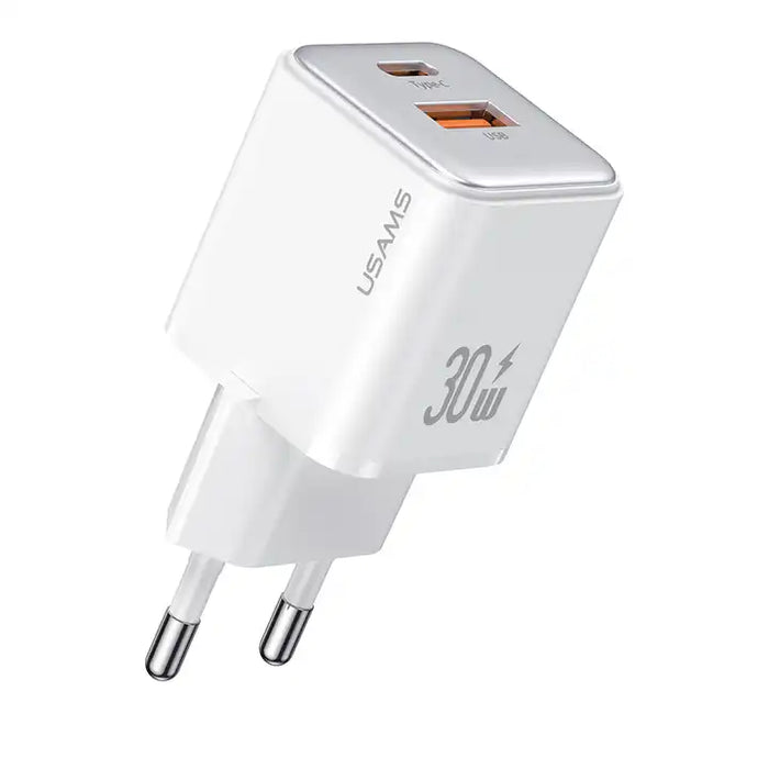 Usams US-CC189 Dual-Port Mini Wall Fast Charger (EU)