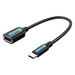 Vention USB-C 2.0 Male To USB A Female OTG Cable 0.15 Meters - CCSBB