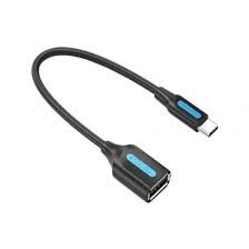 Vention USB-C 2.0 Male To USB A Female OTG Cable 0.15 Meters - CCSBB