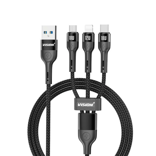 Vision Plus 3 In 1 Cable 1M (VPCB3A)