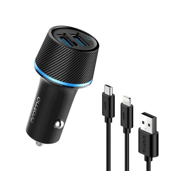 Oraimo Car Charger OCC-21DML 2 USB Output 