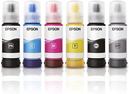 Epson 115 EcoTank Grey ink bottle 70.0 ml - C13T07D54A