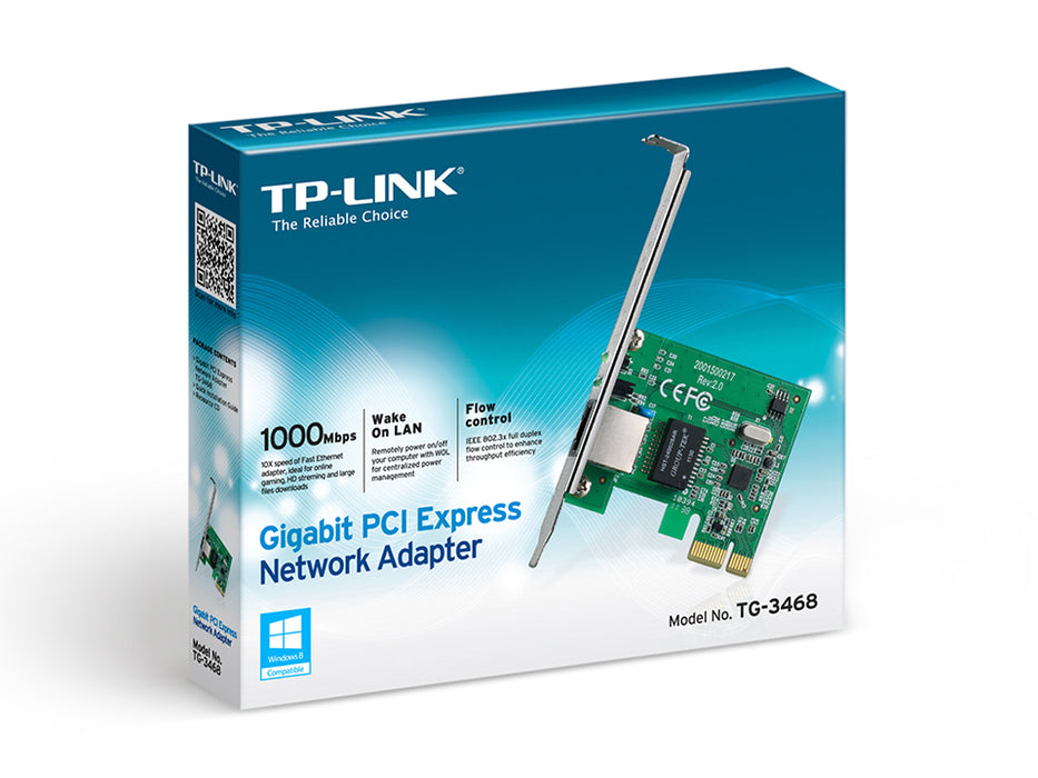 TP-Link Gigabit PCI Express Network Adapter - TG-3468