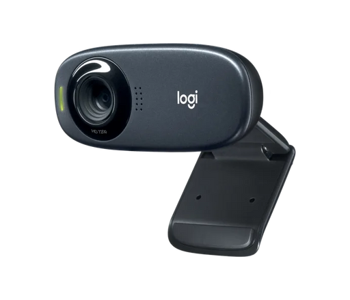 Logitech C310 HD Webcam, 720p/30fps, Widescreen HD Video Calling, HD Light Correction and Noise-Reducing Mic - 960-001065